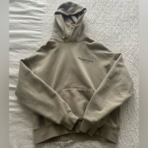 ESSENTIALS Hoodie in Taupe